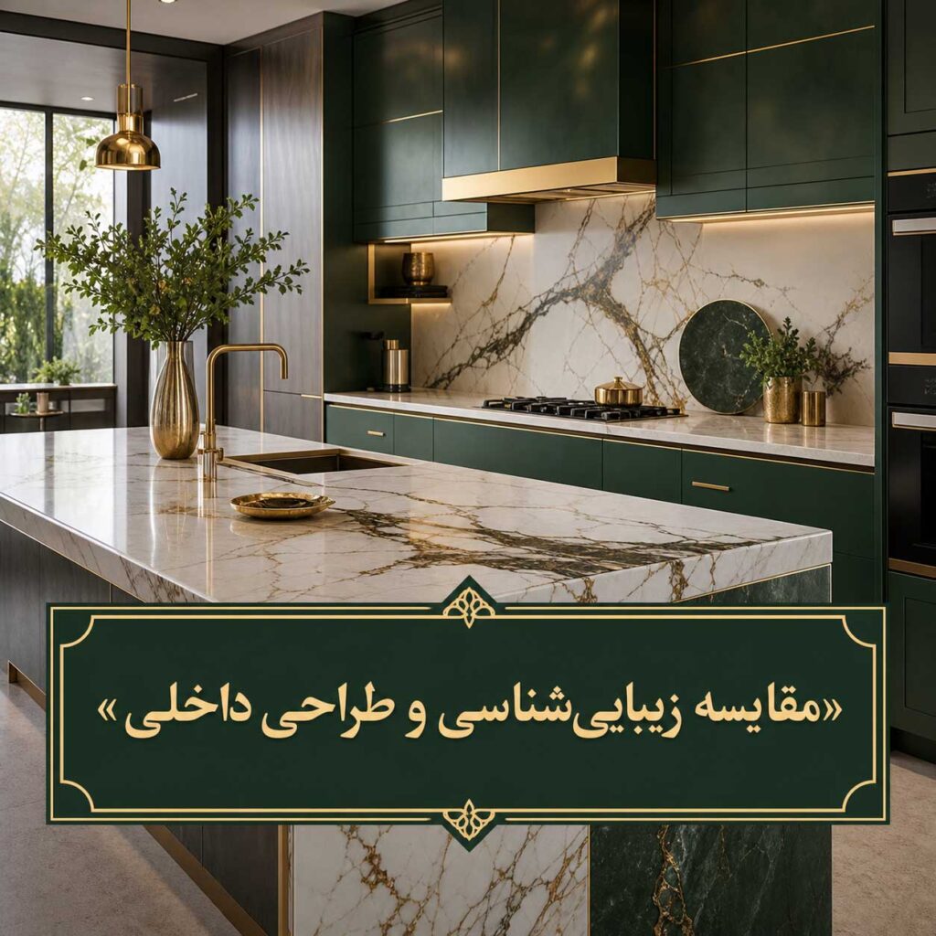 مقایسه زیباییشناسی و طراحی داخلی