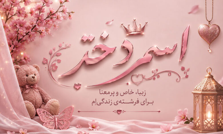 اسم دختر به معنی: ماه، ملکه زیبایی، خورشید، نور، عشق، آرامش، زندگی