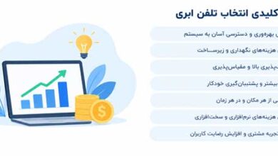 تلفن ابری جوان تل